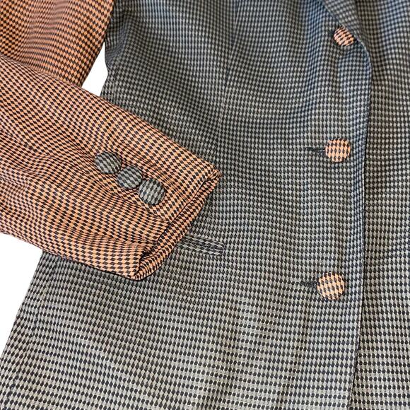 The Limited VTG Blazer Harliquin Y2K - Picture 3 of 8